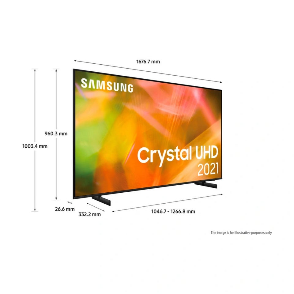 LED Samsung UE75AU8075UXXC