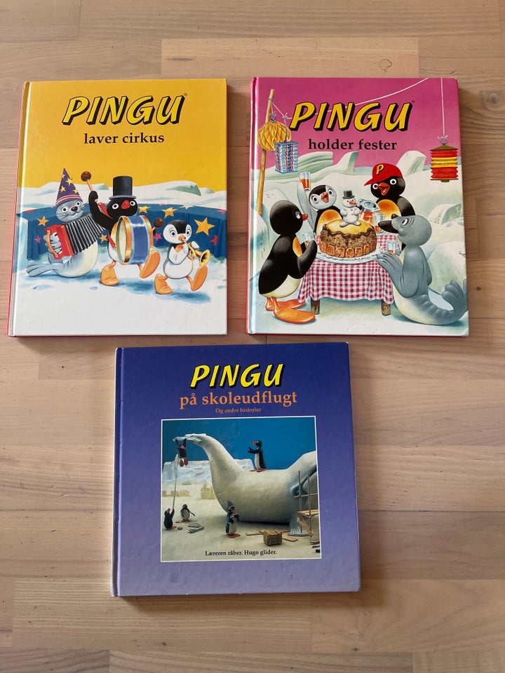 3 PINGU BØGER, SIBYLLE VON FLYE