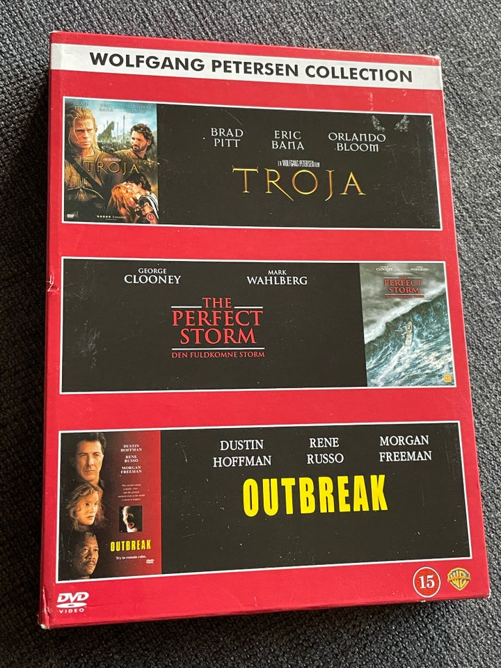 Outbreak / Perfect Storm / Troy,