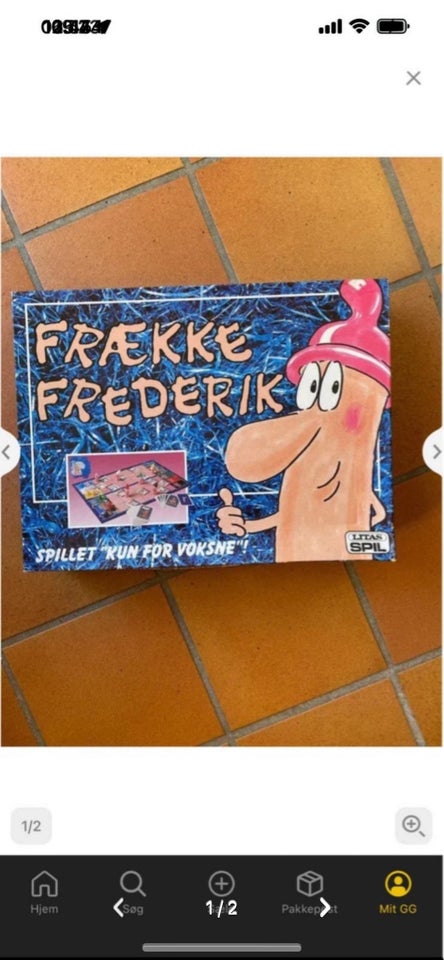 Frække Frederik, brætspil