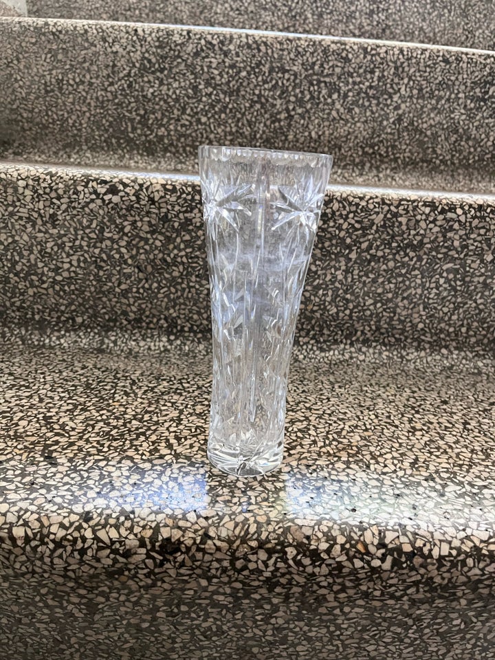 Glas Vase Krystal