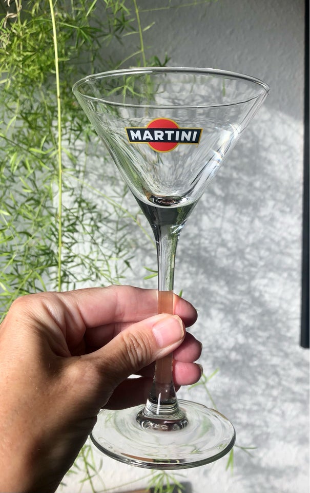 Glas, 4 Martini cocktail glas m