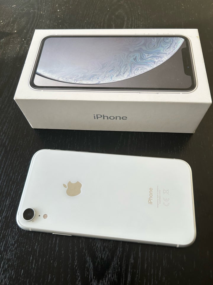 iPhone XR, 64 GB, hvid