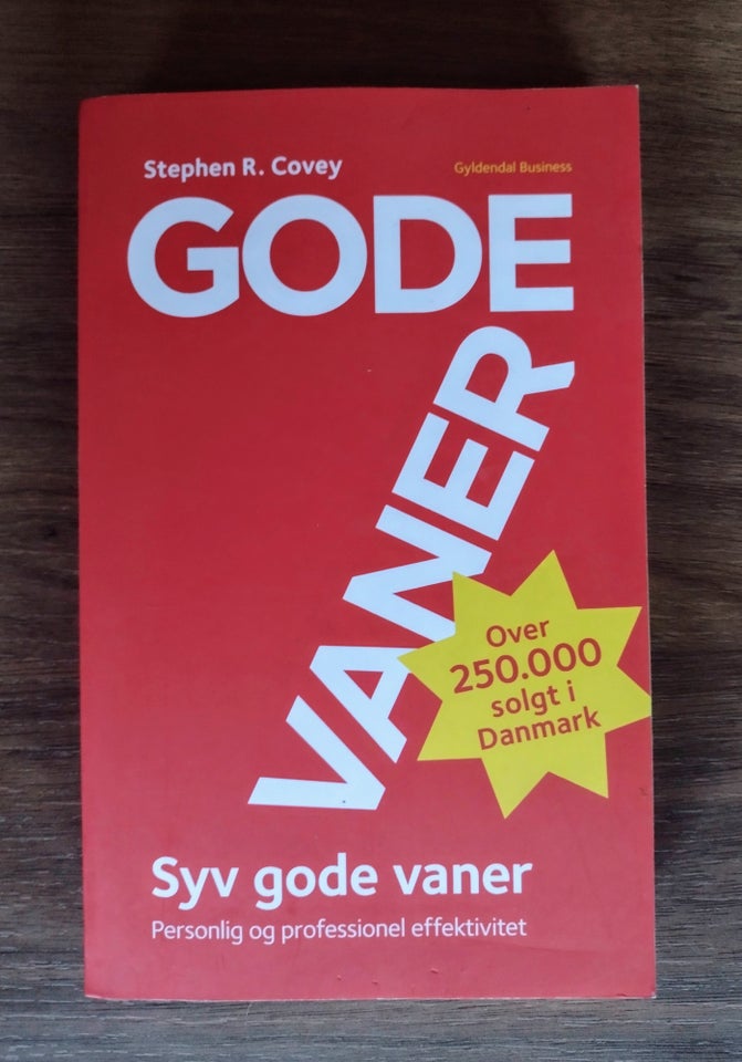 Syv gode vaner Stephen R Covey