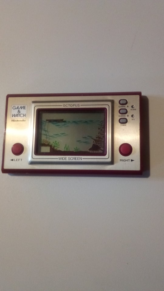 Nintendo Game  Watch, Octopus,