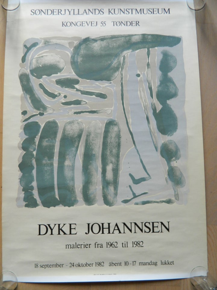 Plakat, Dyke Johannsen, motiv: