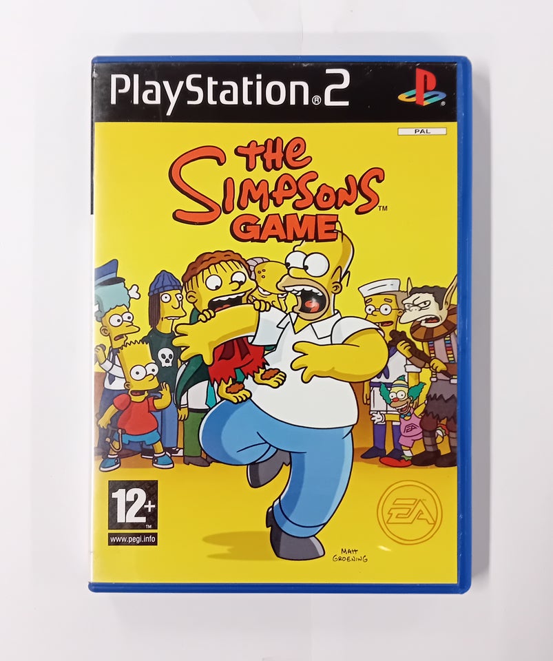 The Simpsons game, PS2, adventure