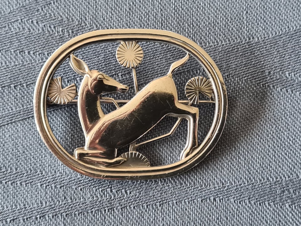 Broche, sølv, Georg Jensen