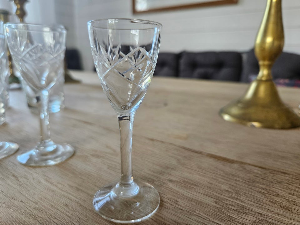 Glas Snapseglas Ulla Holmegaard