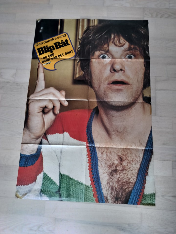 Plakat Kim Larsen motiv: Kim