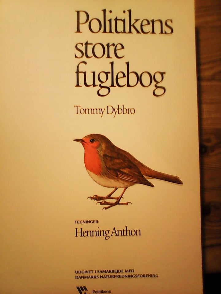 Politikens store fuglebog, Tommy