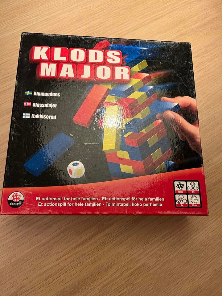 Klods Major, Actionspil for hele