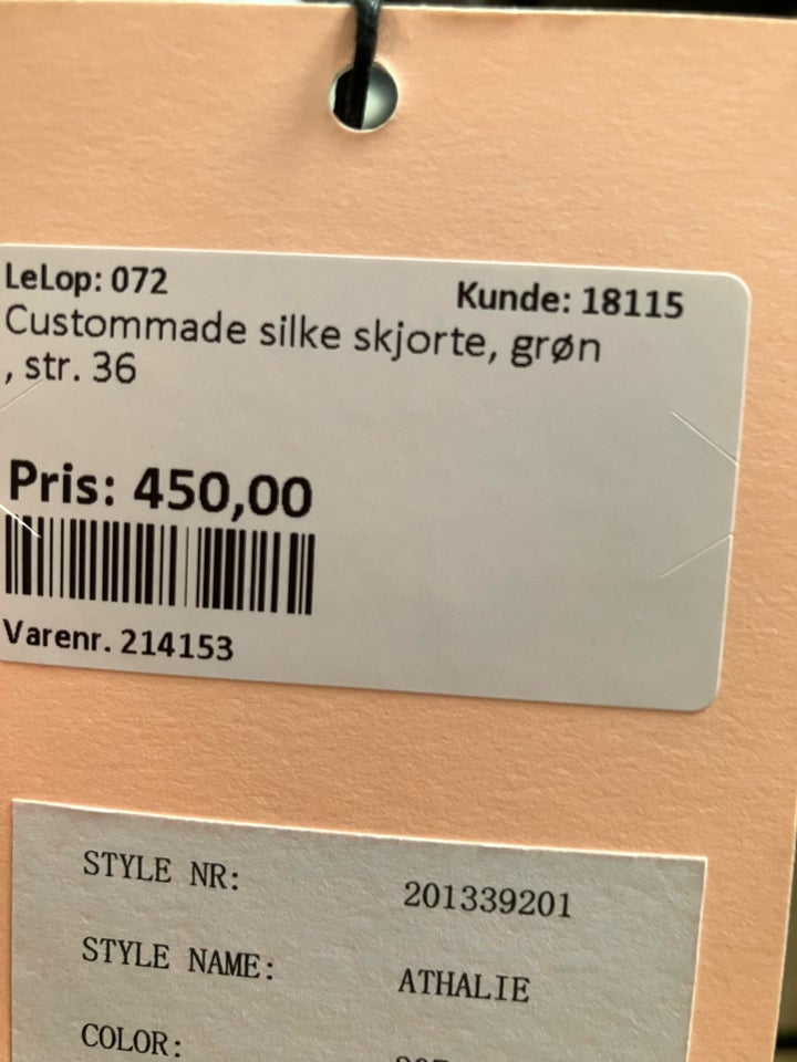 Skjorte, Custommade, str. 36