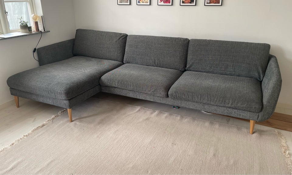 Sofa stof 4 pers