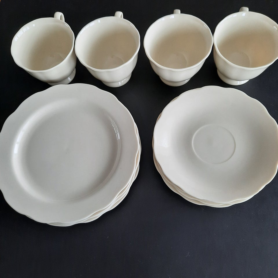 Porcelæn 5 par kopper Södahl