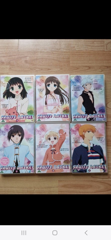 FRUITS BASKET/MANGA SERIE DVD