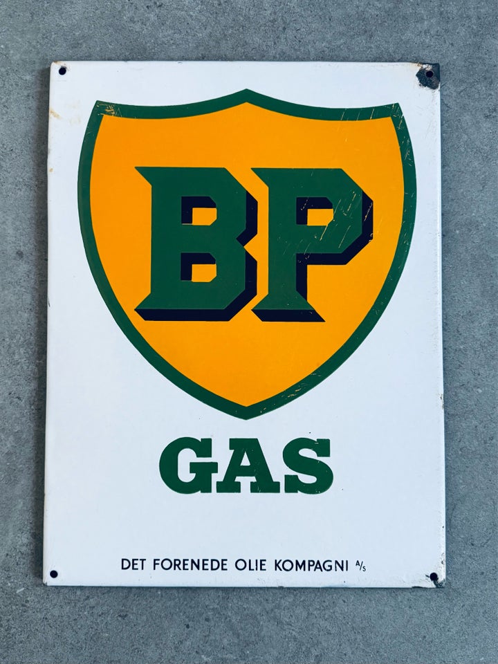 Skilte, Bp Emaljeskilt