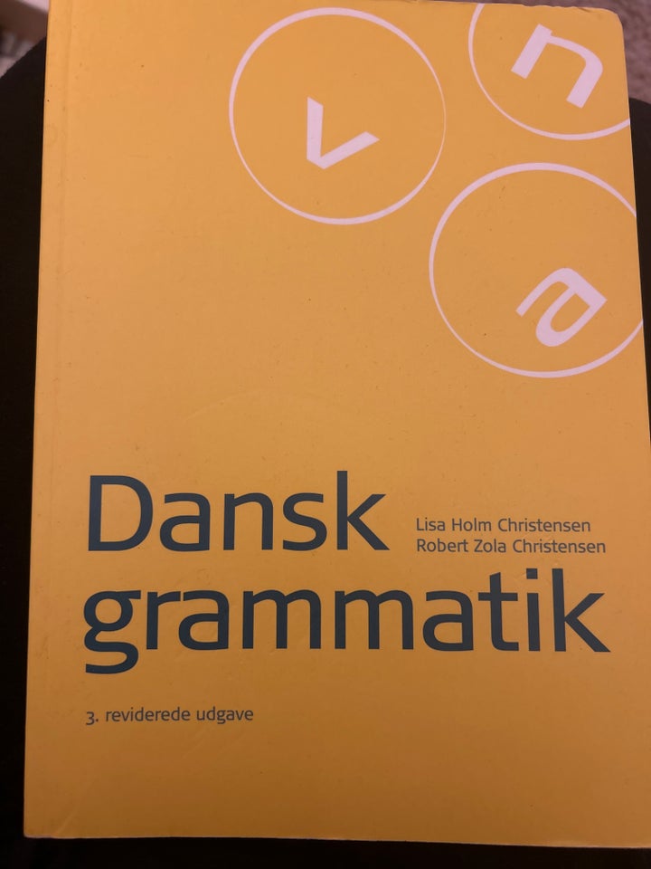 Dansk grammatik, Lisa Holm