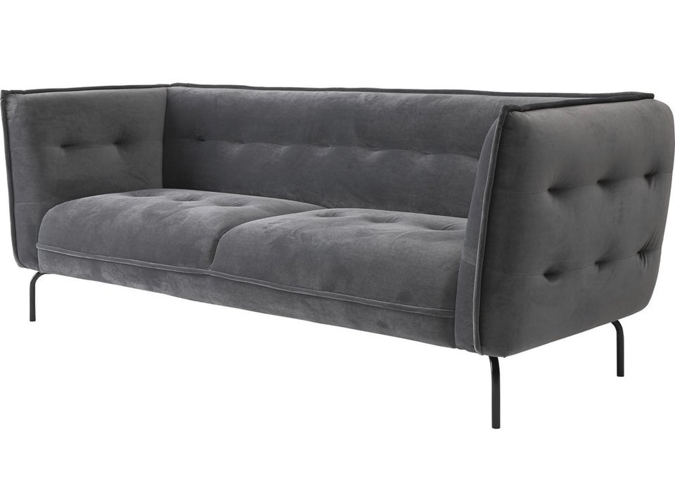 Sofa velour 3 pers