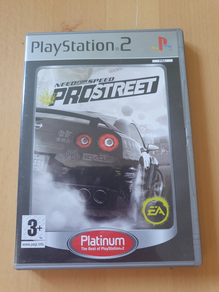 Need for speed pro street, PS2,