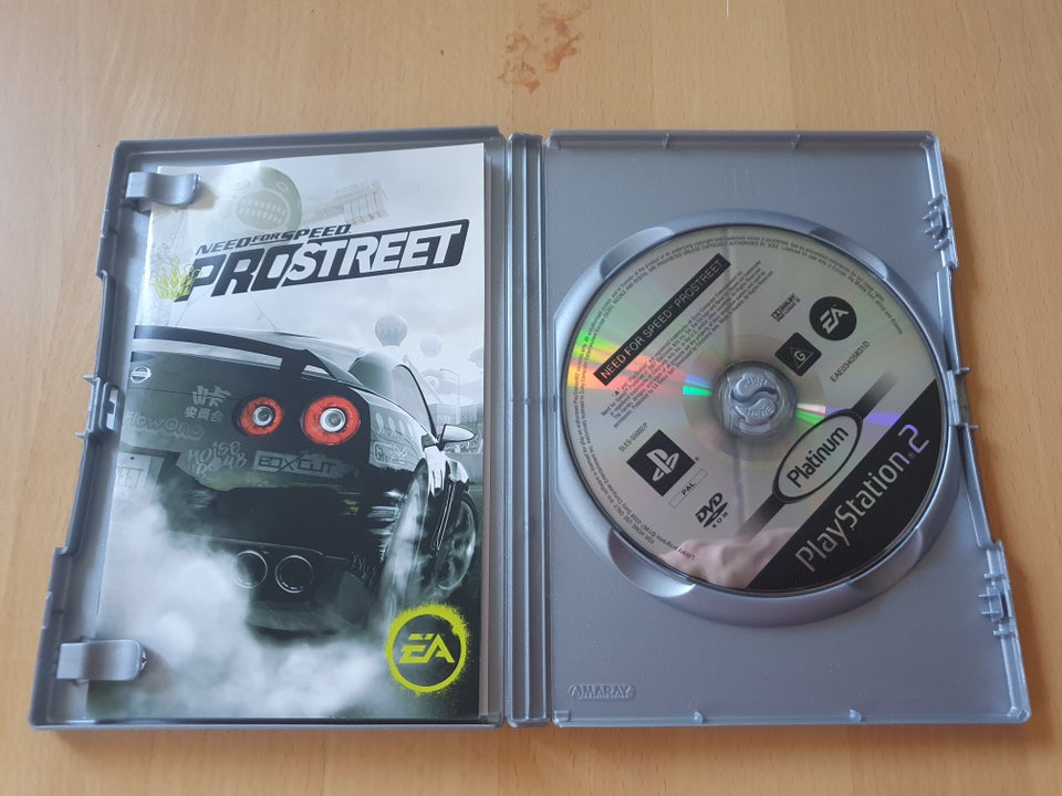 Need for speed pro street, PS2,