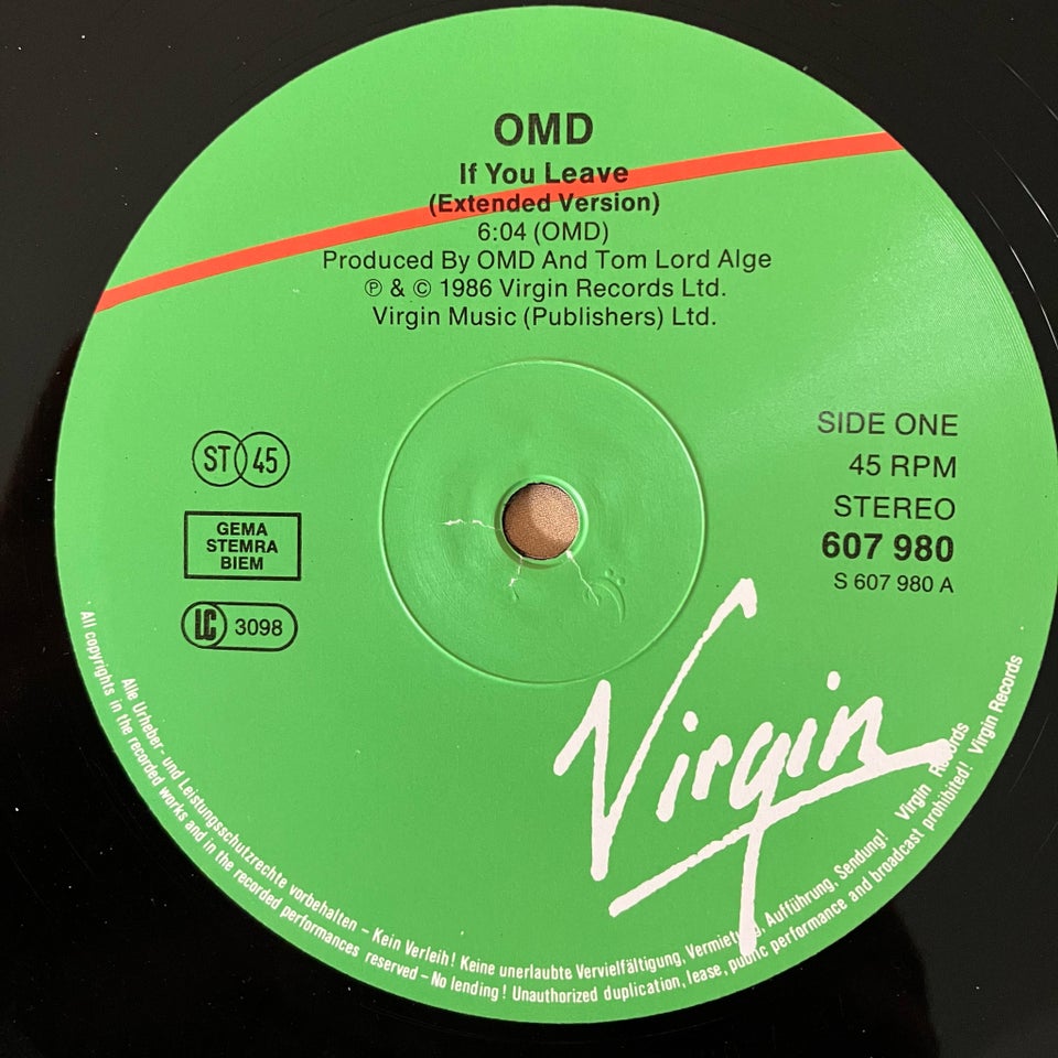 Maxi-single 12" Orchestral