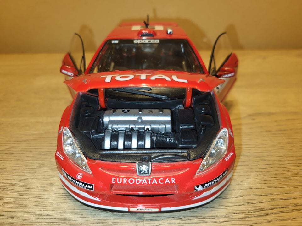 Modelbil, Peugeot 307 WRC, skala