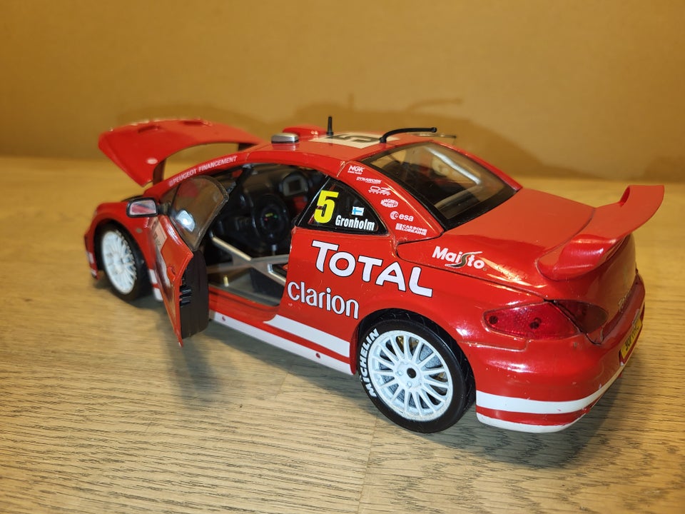 Modelbil, Peugeot 307 WRC, skala