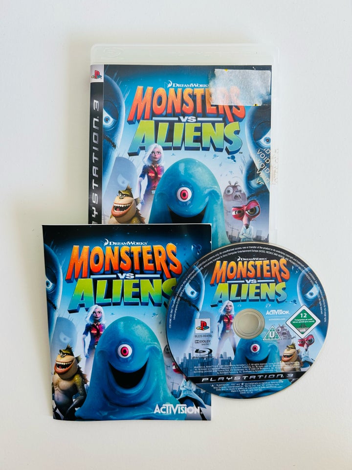 Monsters vs. Aliens, PS3