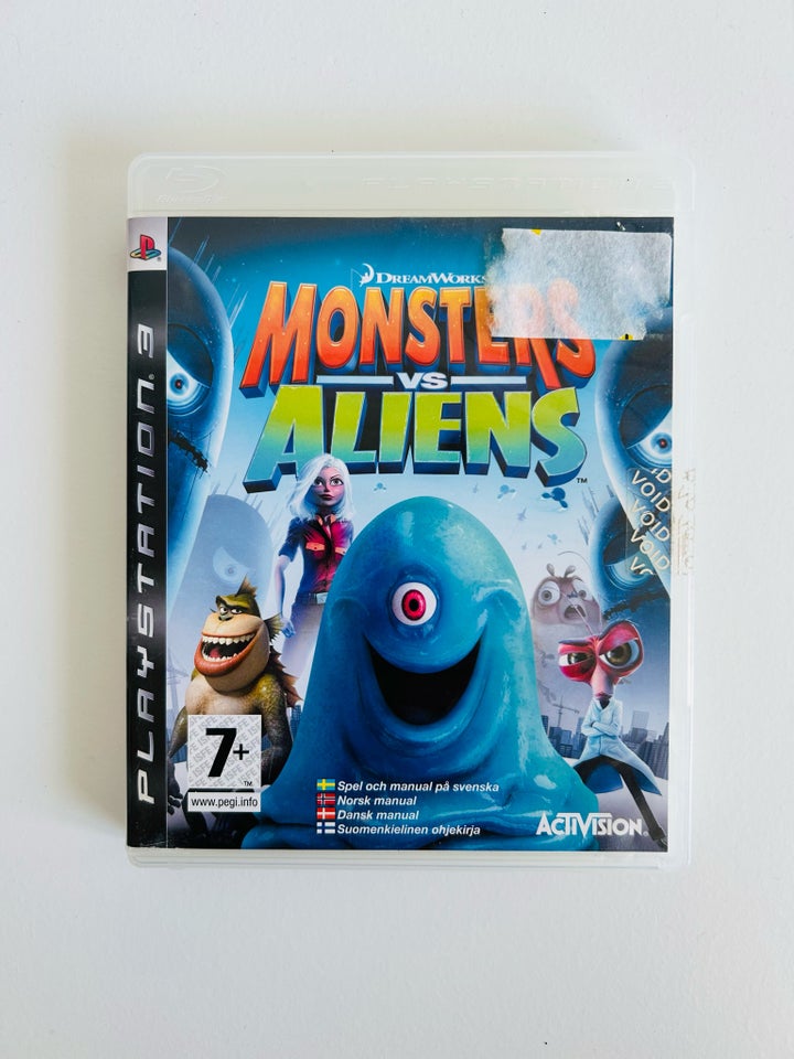 Monsters vs. Aliens, PS3