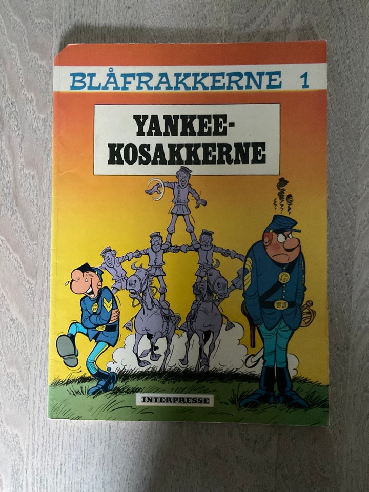 Blåfrakkerne, Tegneserie