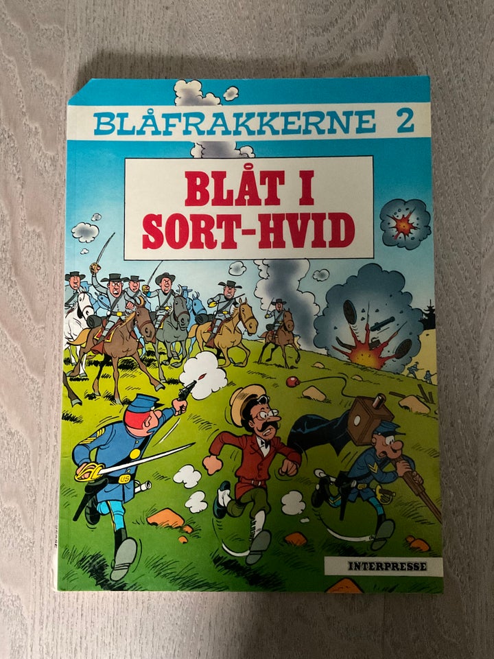 Blåfrakkerne, Tegneserie