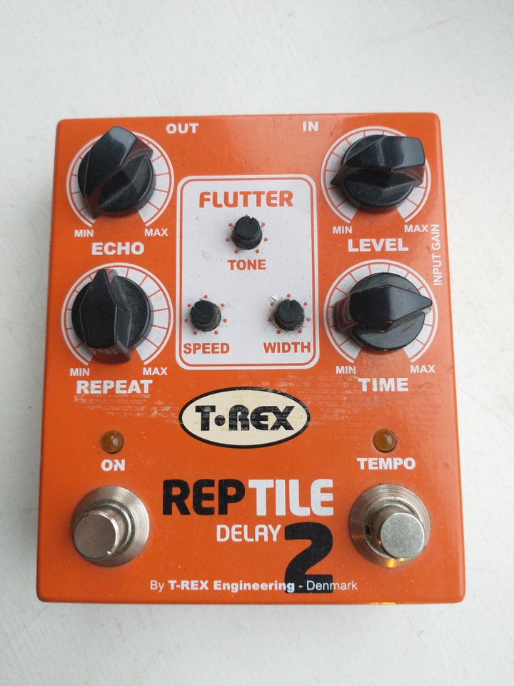 Delay pedal, T-Rex Reptile 2