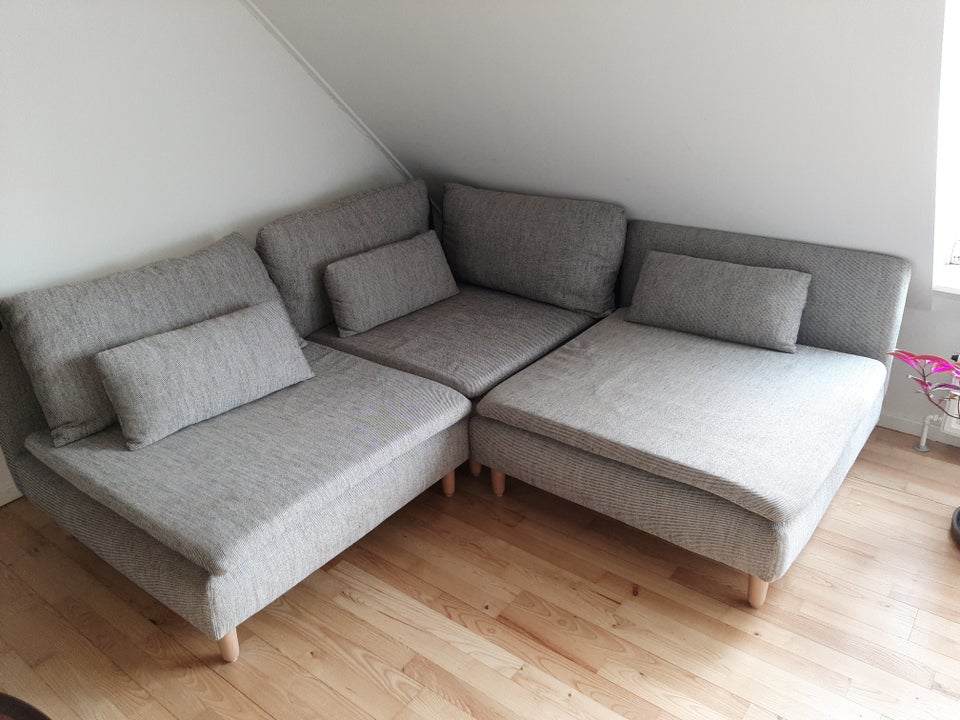 Sofa, bomuld, 3 pers.