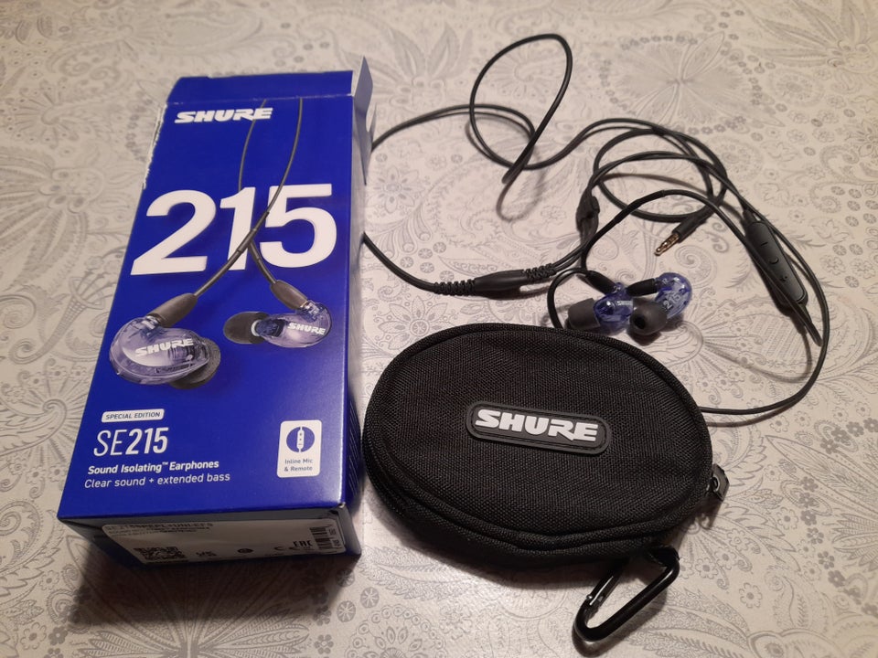 Shure SE215 Purple. SOM NYE