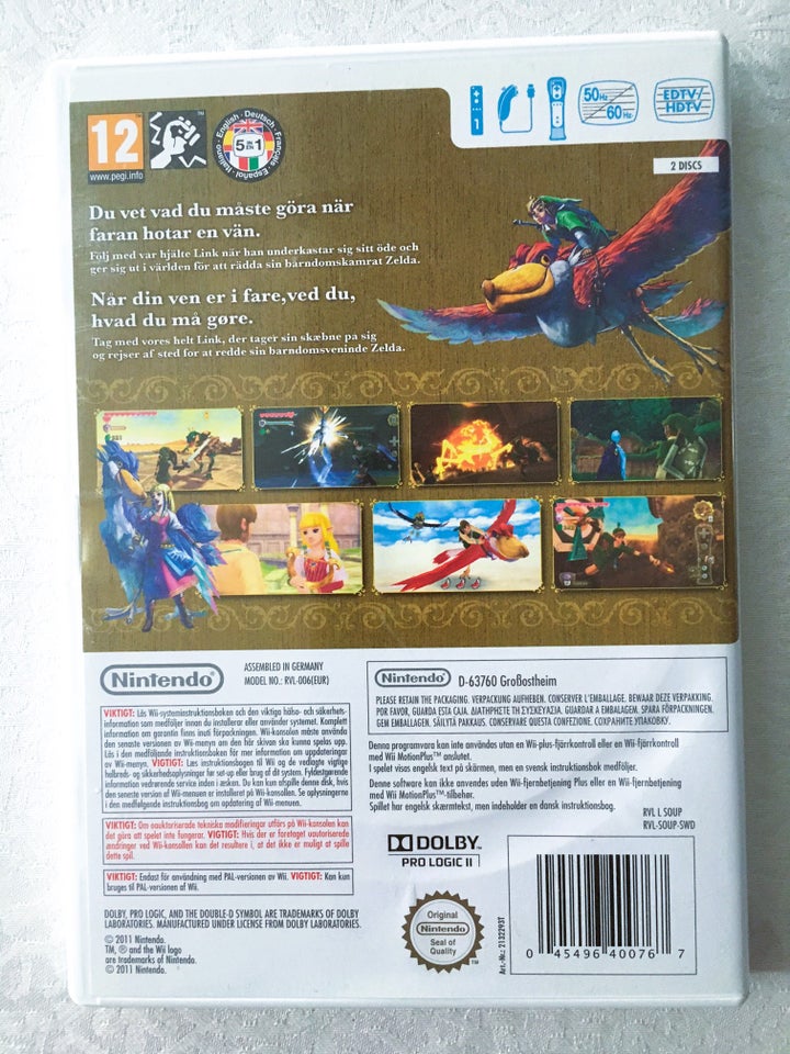 The Legend of Zelda: Skyward Sword +