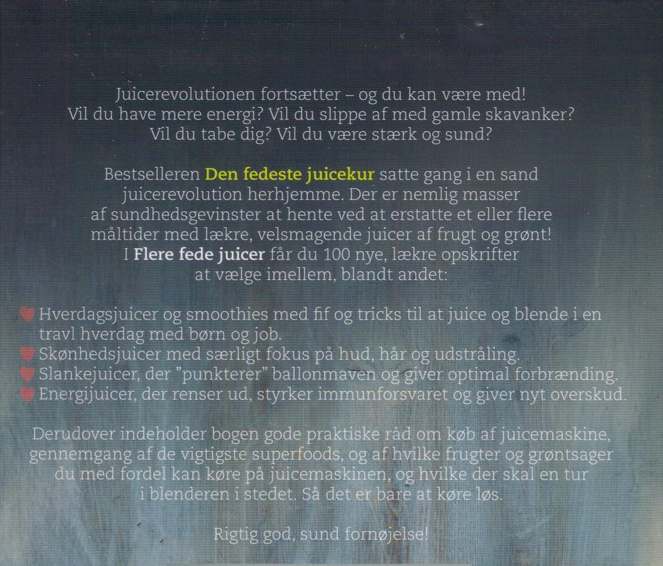 Flere fede juicer, Af Zennie