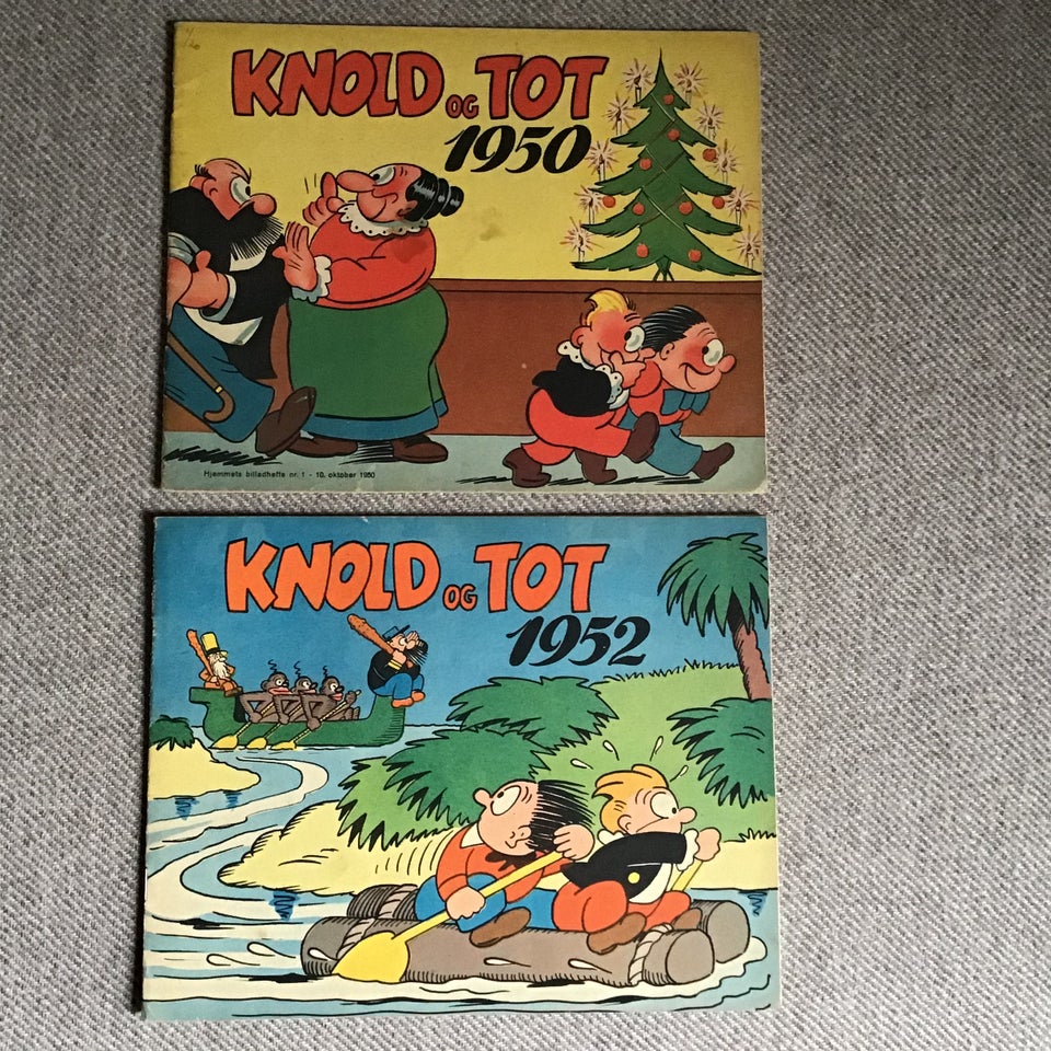 Knold  Tot 1950, 1952, Tegneserie