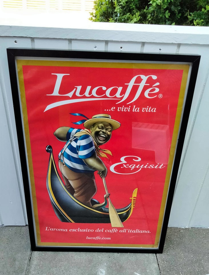 Plakat poster i ramme Lucaffe
