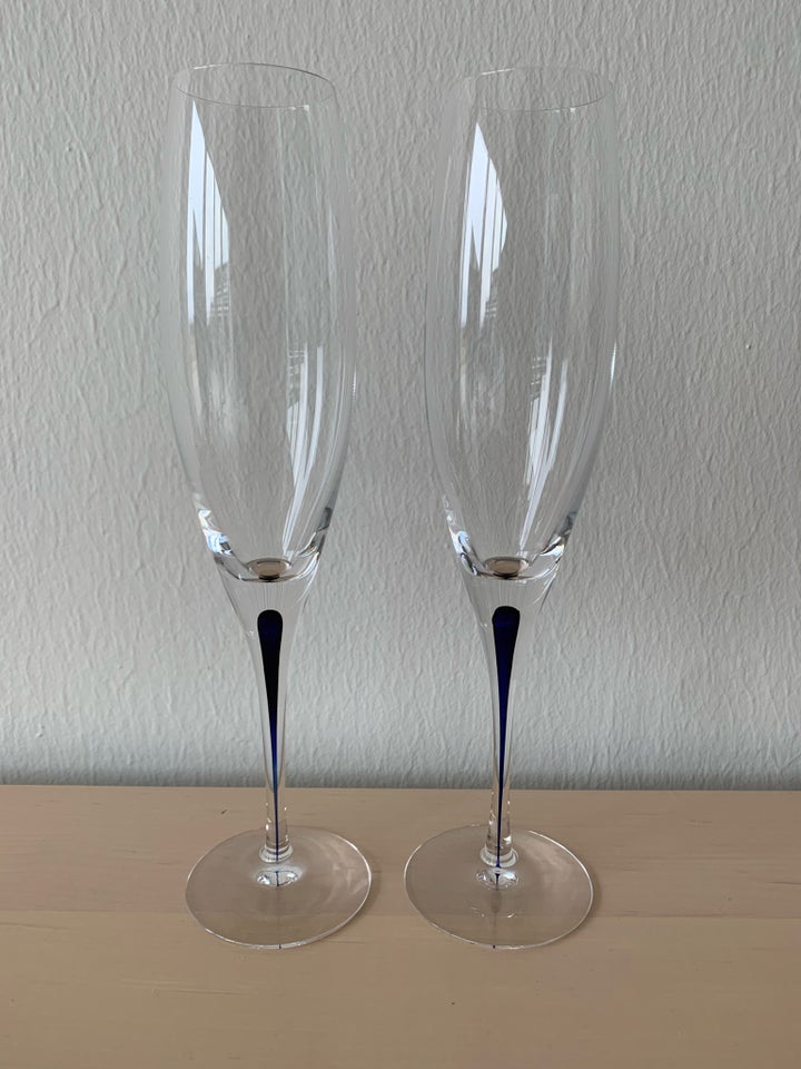 Glas Intermezzo Blå