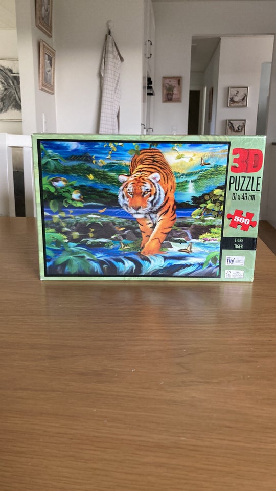 3D puslespil m Tiger , puslespil