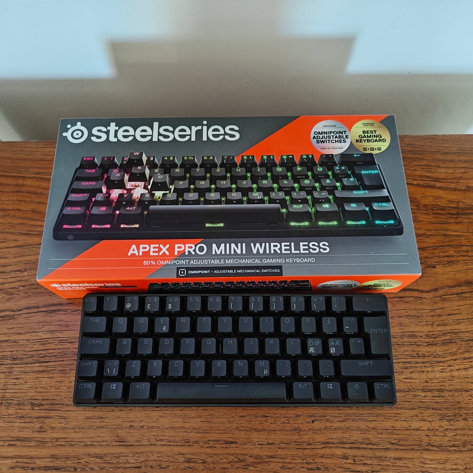 Tastatur trådløs SteelSeries