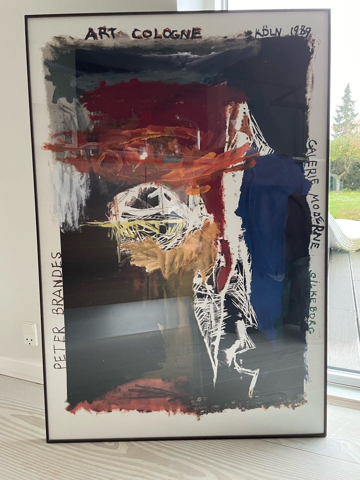 Kunstplakat, Peter Brandes, b: 70