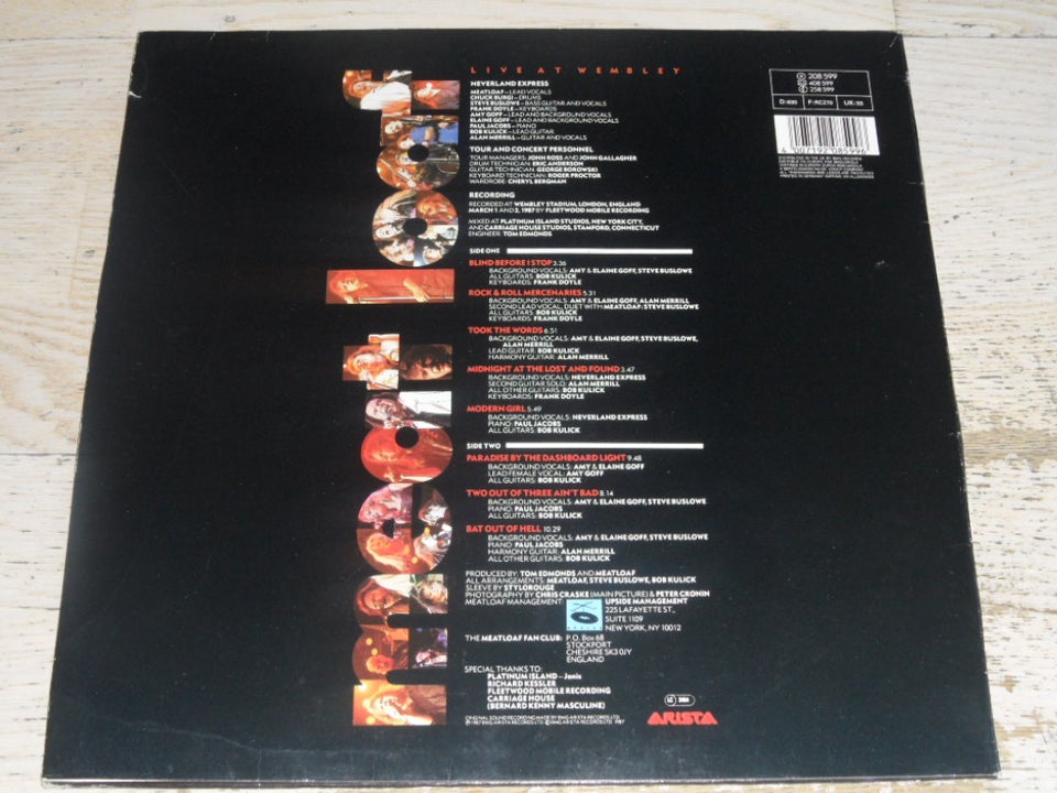 LP, MEAT LOAF, MASCULINE 2 LP