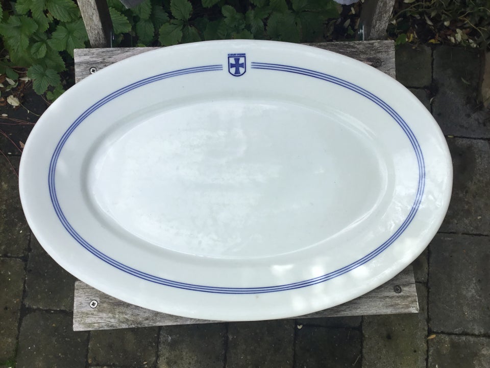 Porcelæn Fad Porcelænsfabriks