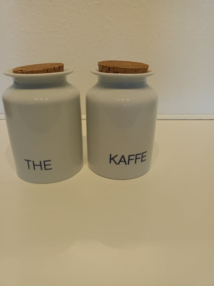 Porcelæn, Kaffe/te opbevaring,