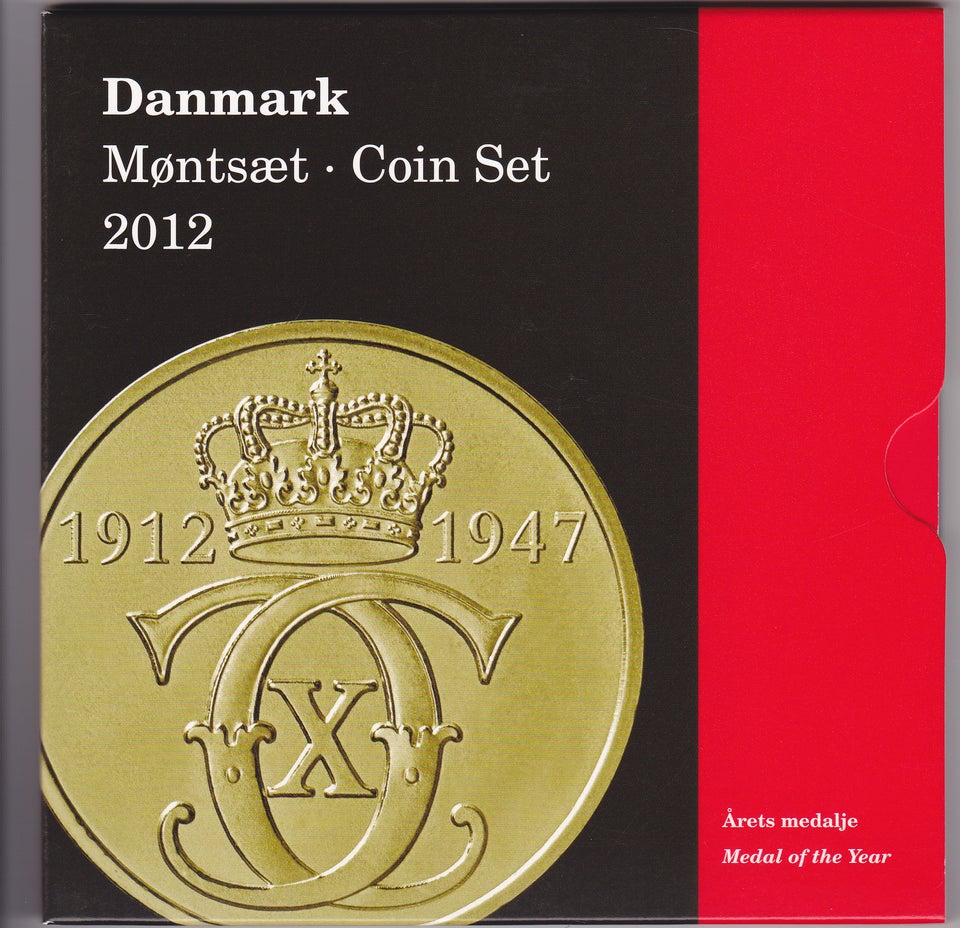 Danmark, mønter, 2012