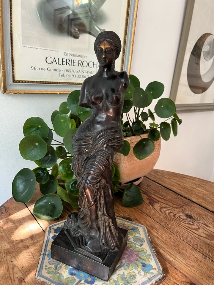 Fransk bronze Venus de Milo figur