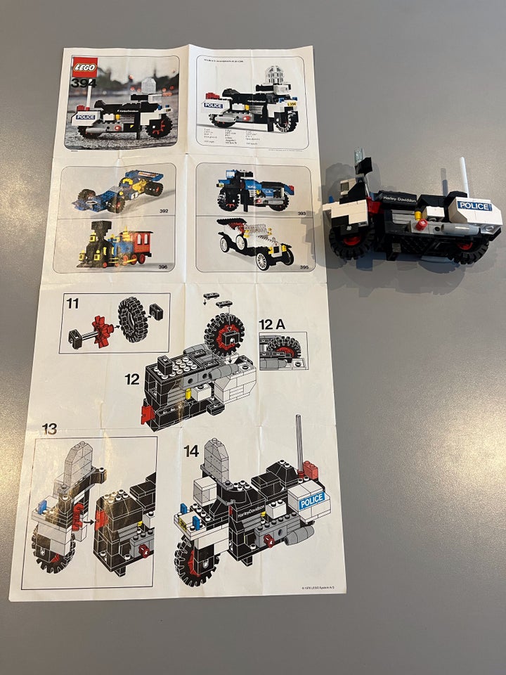 Lego City 394 KOMPLET MED