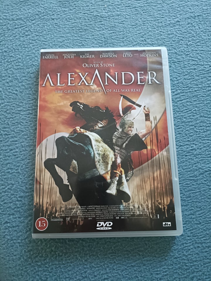 Alexander, DVD, action